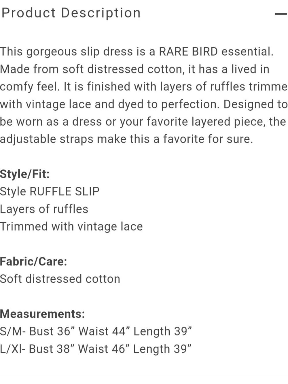 A Rare Bird Boho Black Ruffled Lace Slip Dress - Picture 6 of 6